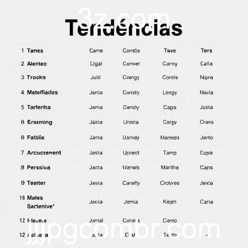 Tendências